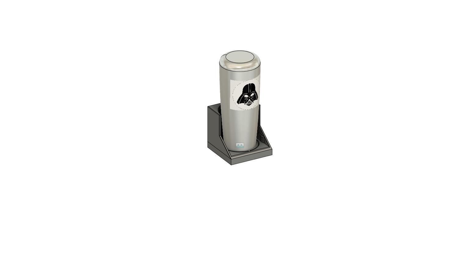 Bedside Tumbler Holder w/ Drainage