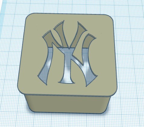 New York Yankees ender 3 x-axis cover