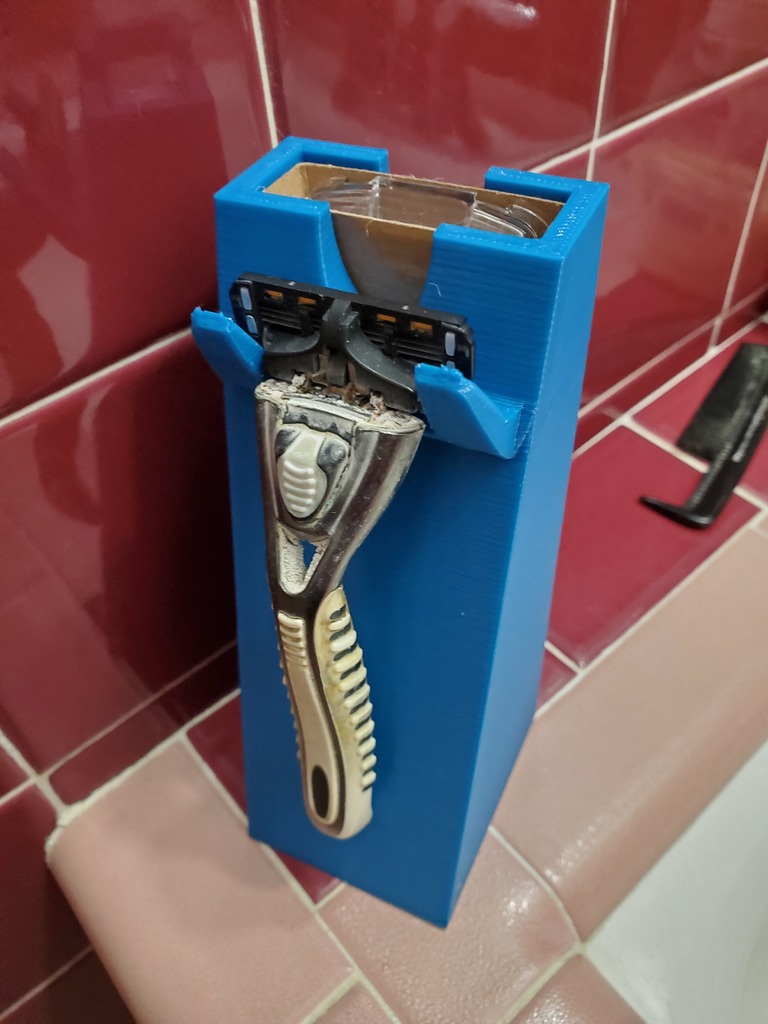 Stand for dollar shave club razor
