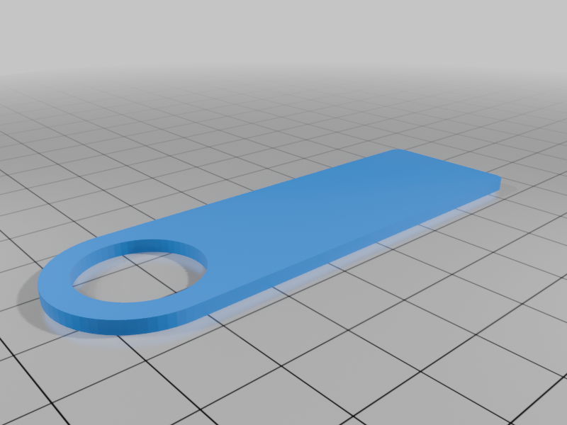 Blank Keychain