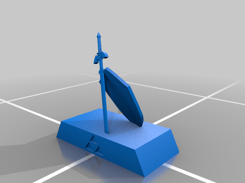 Link's Sword and Shield model