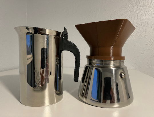 Coffee Powder Funnel for Bialetti Elegance Venus 10 Cup Espresso Maker