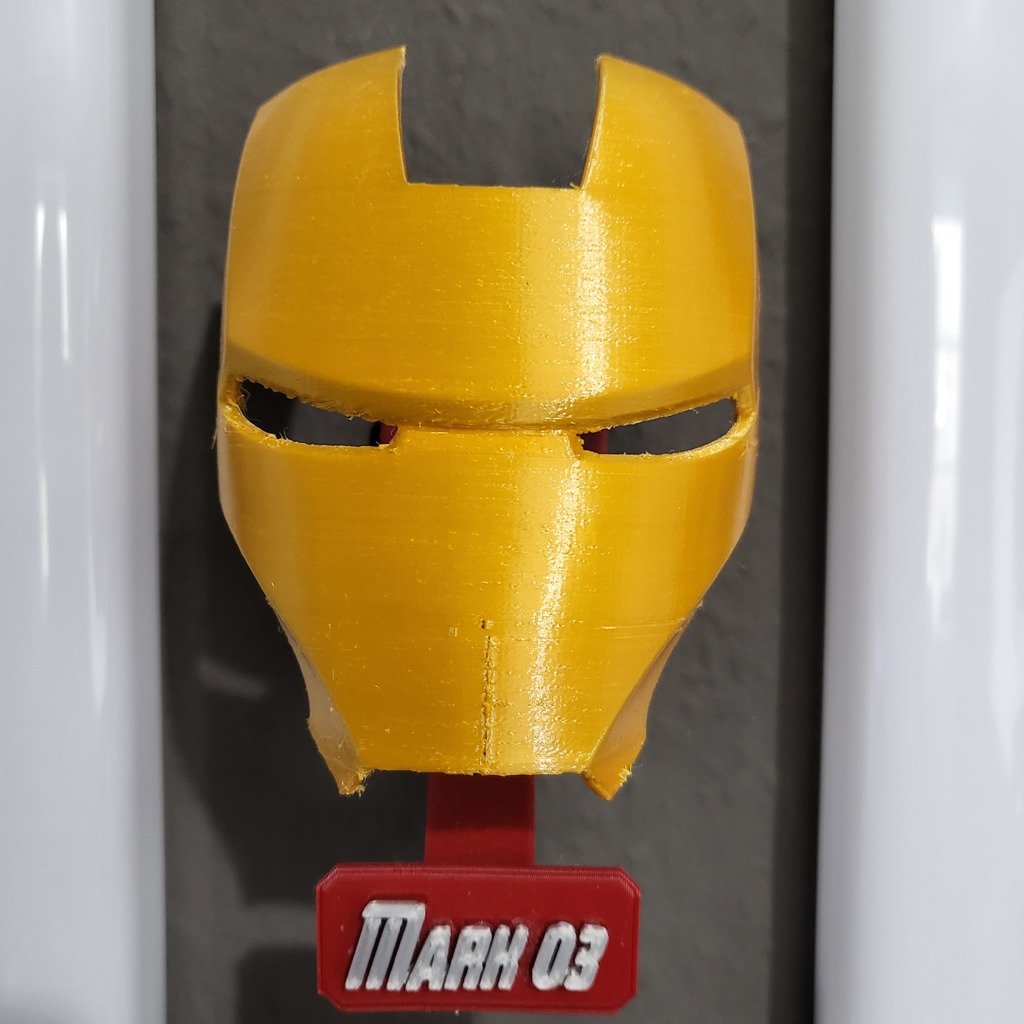 Ironman MK 03 - Wall of Faceplates