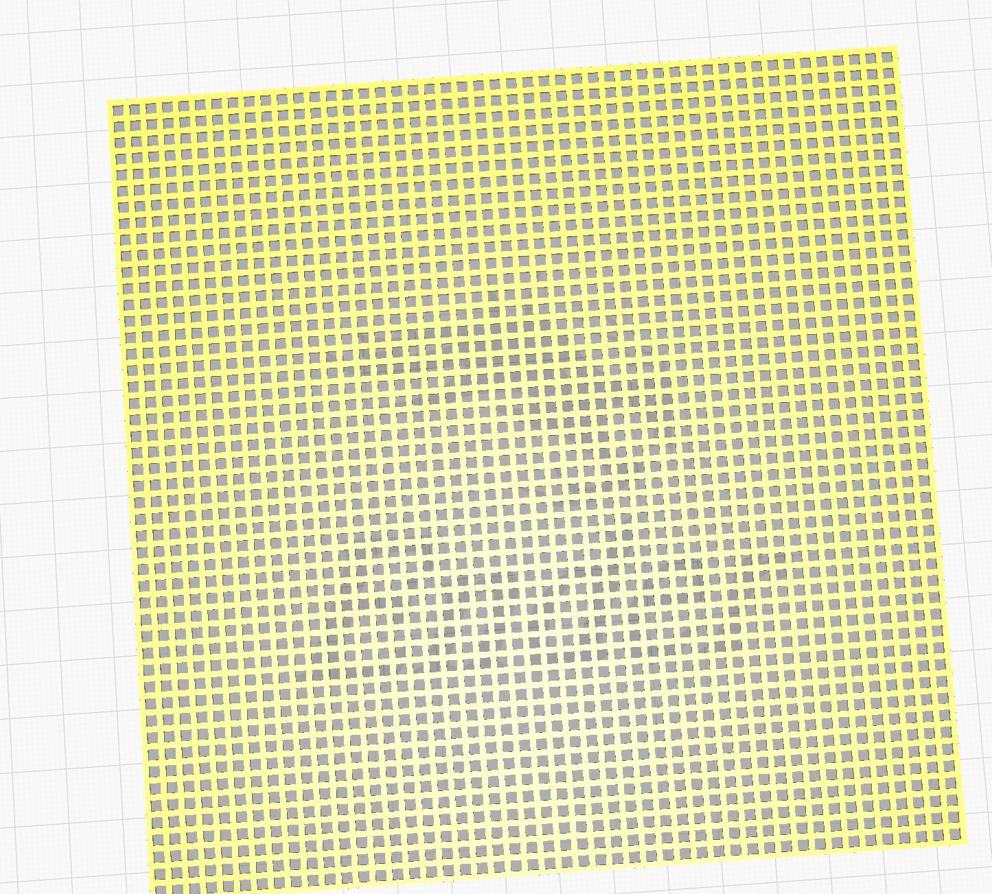 Cross Stitch mesh - 151x151mm