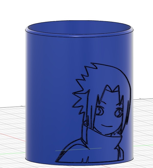 Pencil Box Sasuke