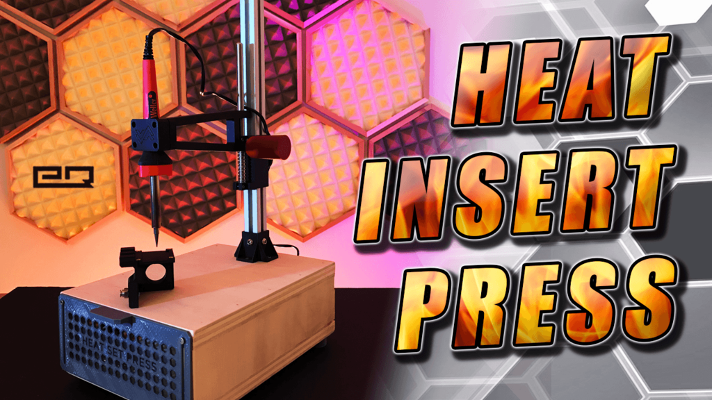 Heat Set Press For Brass Threaded Inserts
