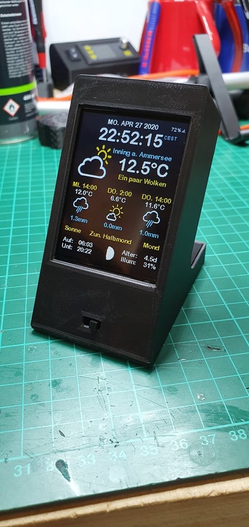 ESP8266 WiFi Colored Weather Station