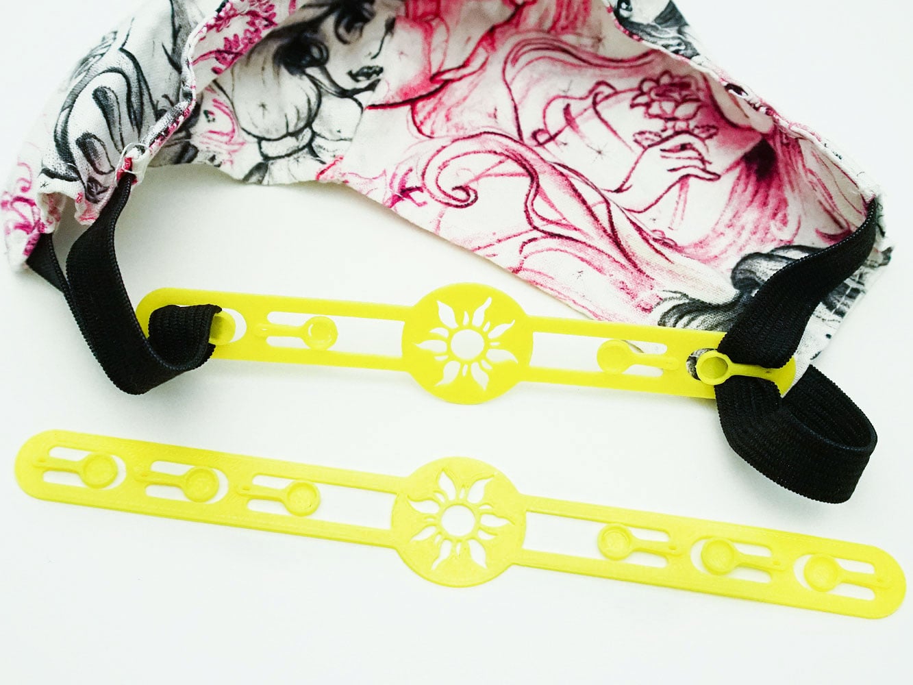 Face Mask Strap Adapter - Tangled Themed