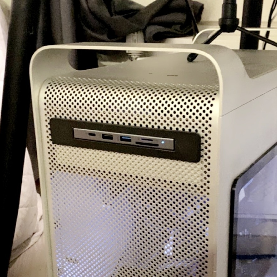 powermac g5 front usb-c adapter cover