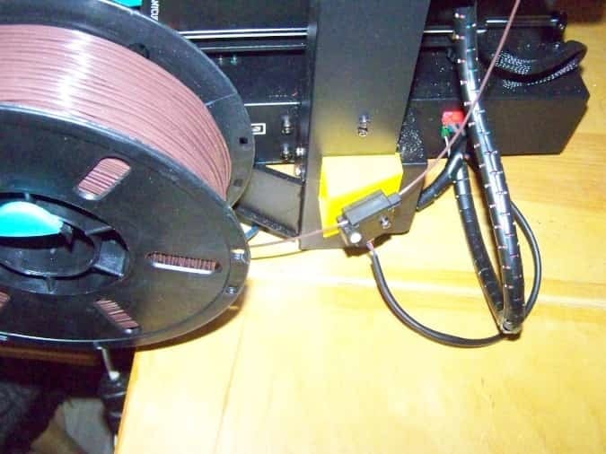 Extend filament end sensor for Anycubic i3 Mega (S/PRO)