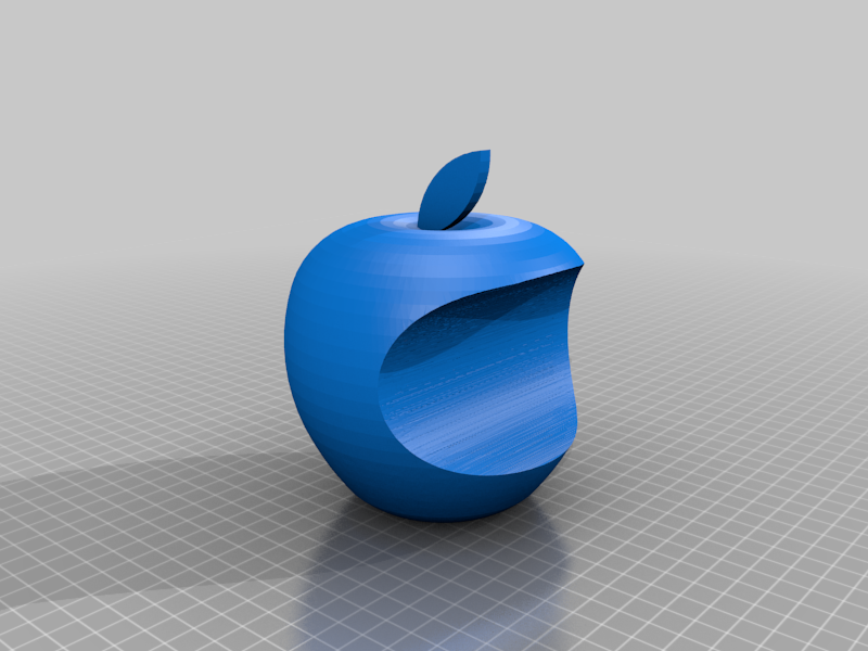 Apple 3D logo 