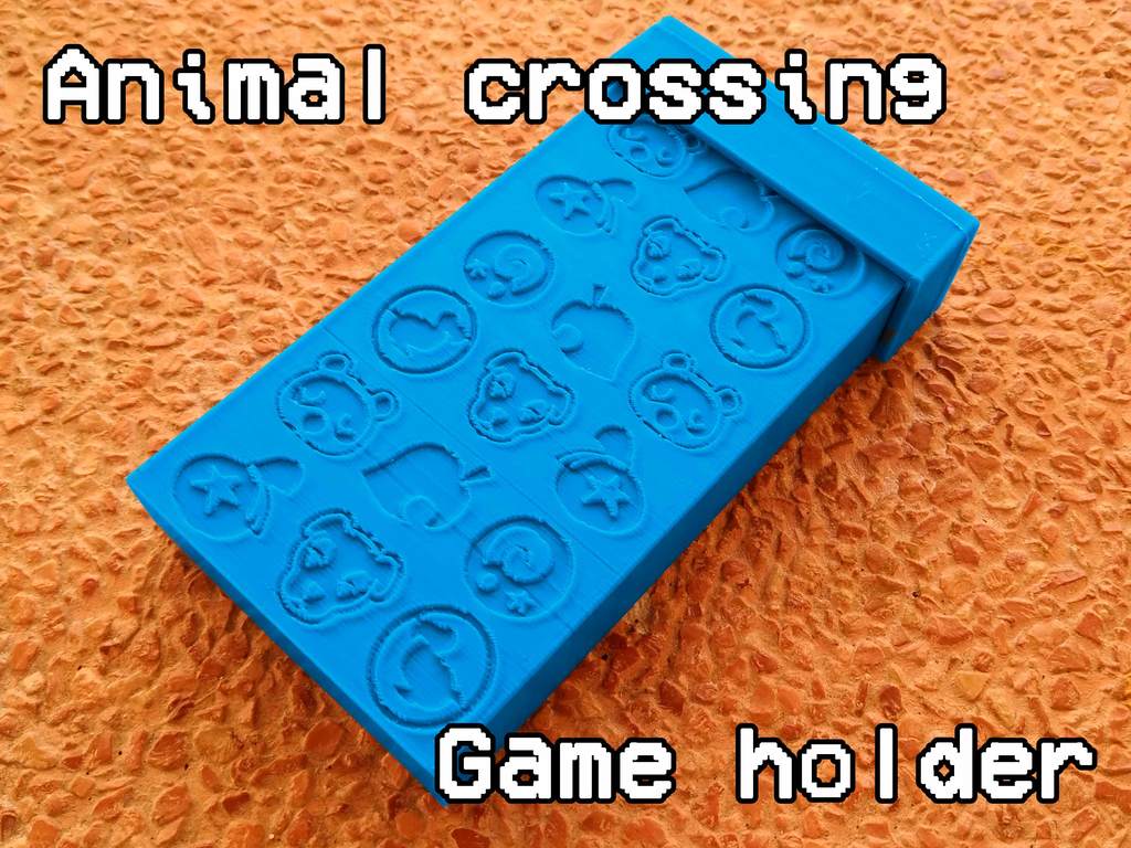 Nintendo switch animal crossing game case