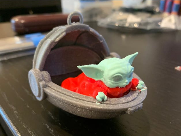 Multi Color Grogu Baby Yoda