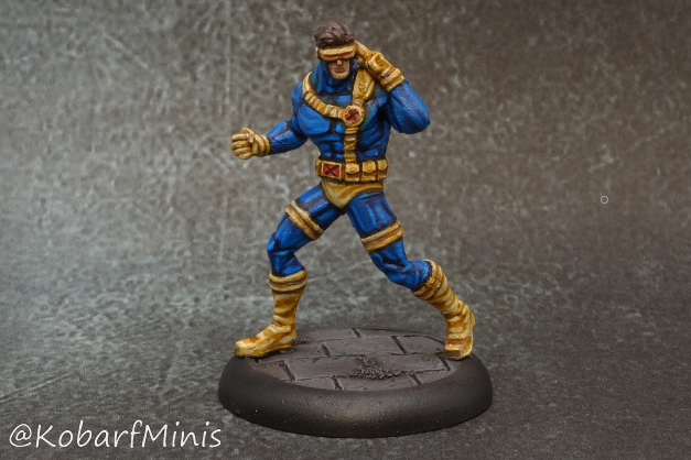 Cyclops (X-Men/Marvel presupported 35mm wargame miniature)
