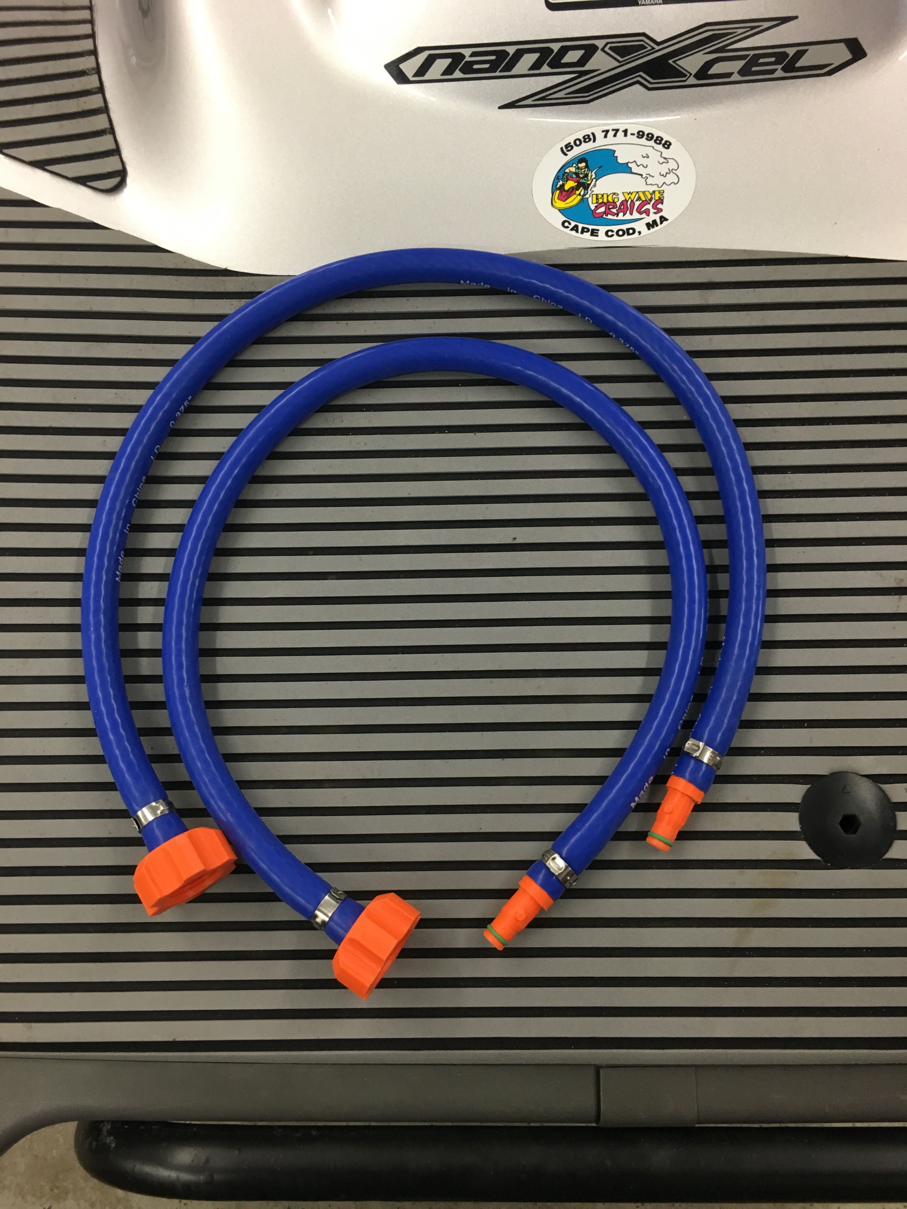 Yamaha Waverunner PWC flush adapter hose fittings