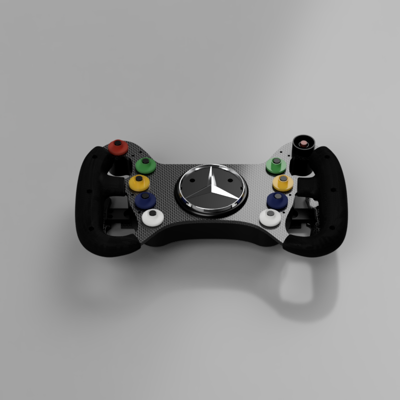 AMG GT3 steering wheel
