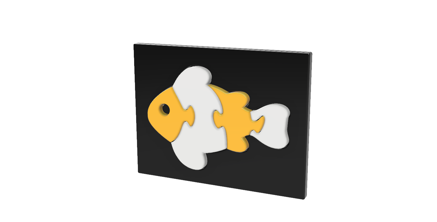 Toddler Puzzle Toy - Clownfish