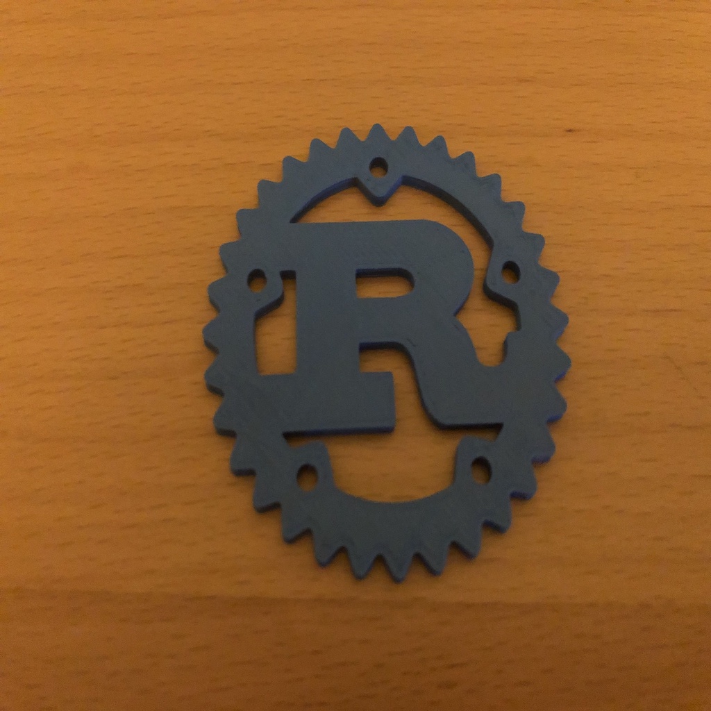 Scaled Down Rust Logo
