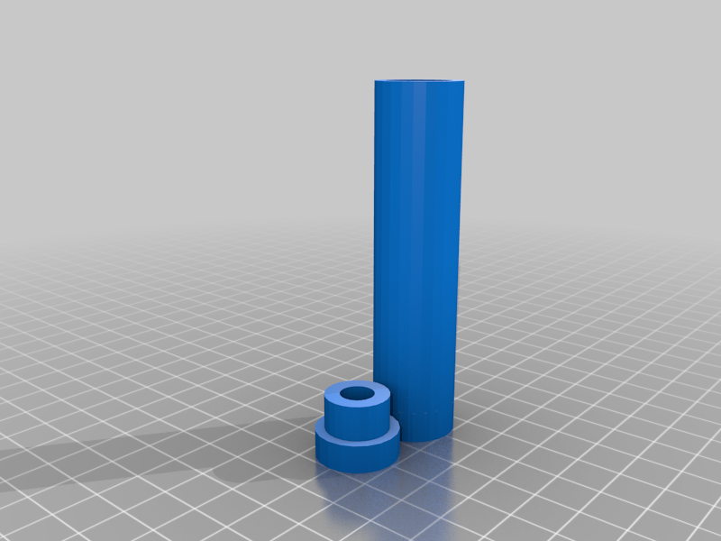 Simple Long Tube Container