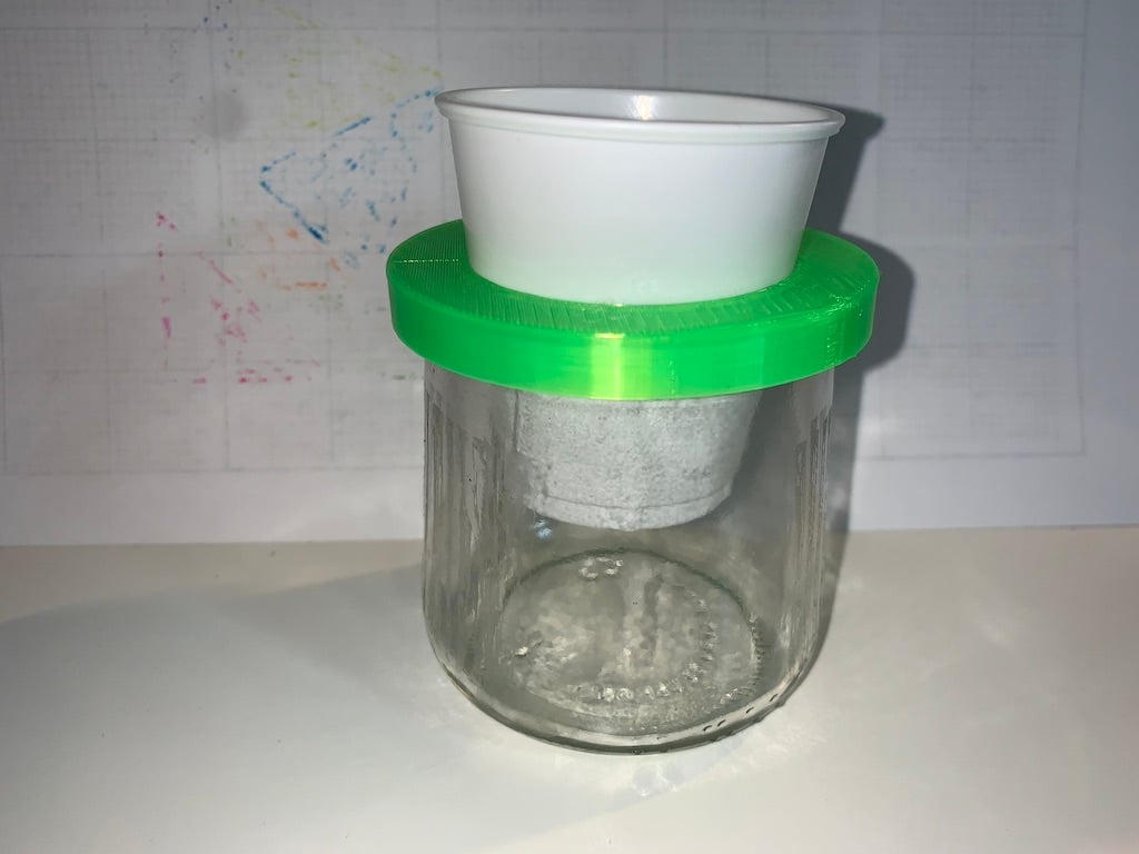 Oui Jar self watering adapter