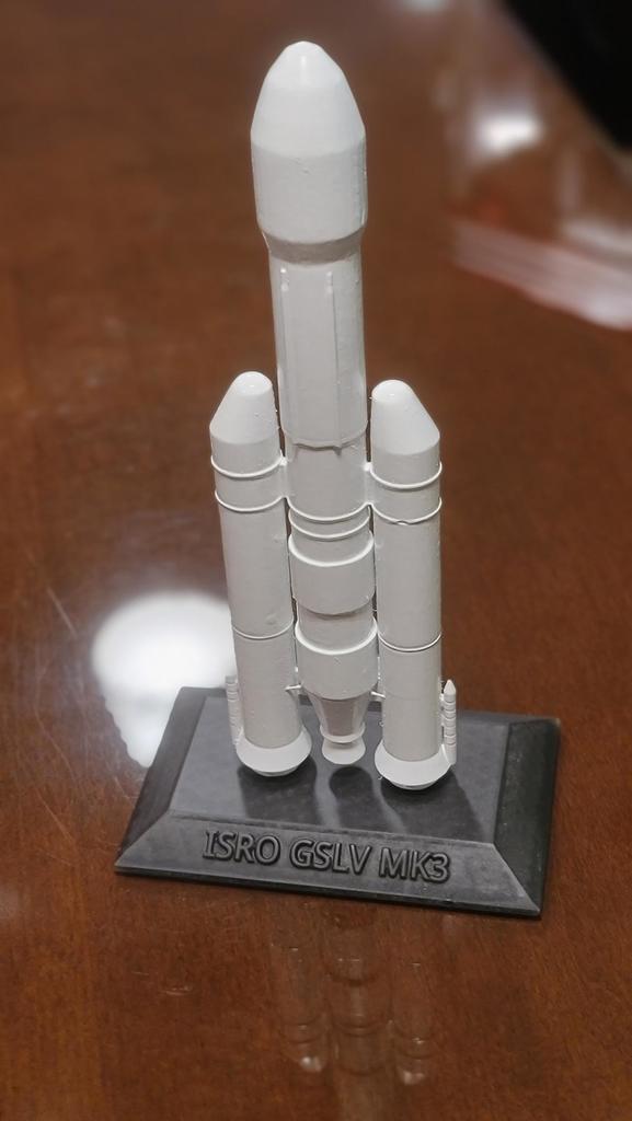 ISRO GSLV MK3 with Stand