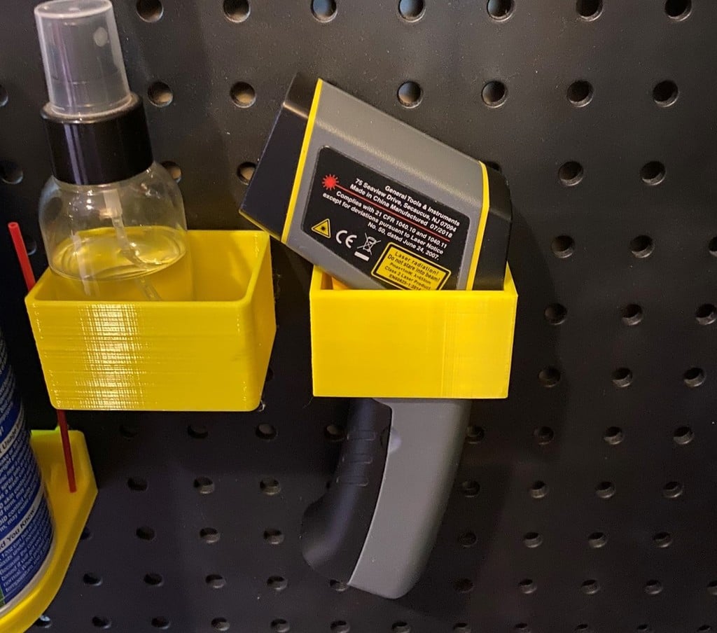 Infrared Thermometer Pegboard Mount