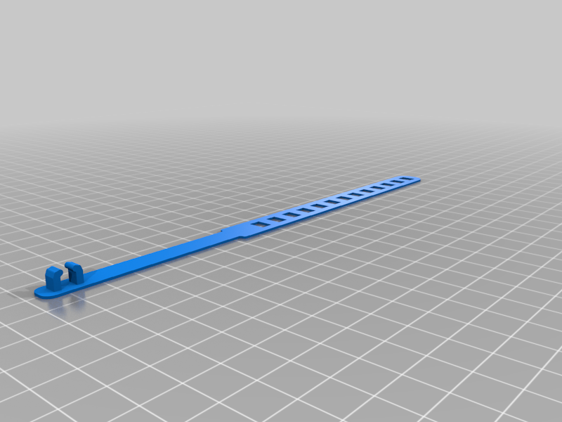 Straps with clips For "Easy 3D printed Face Shield "