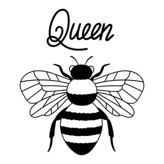 Queen Bee wall art