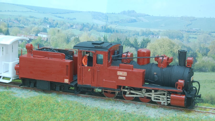 Austrian 0-8-0 narrow gauge locomotive 699.01