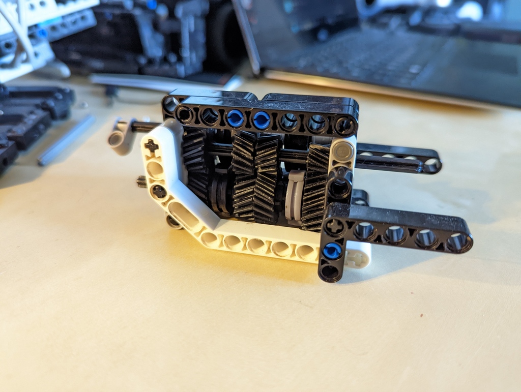 Lego 4-speed gear box