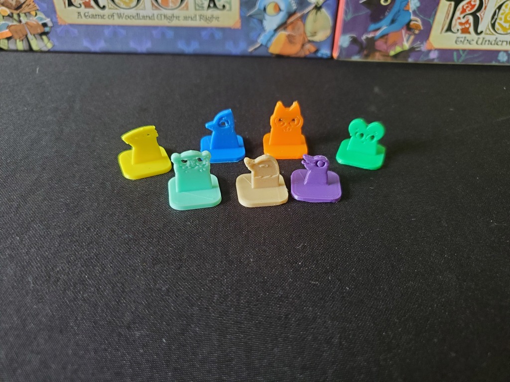 Vagabond Relation markers for Root Boardgame