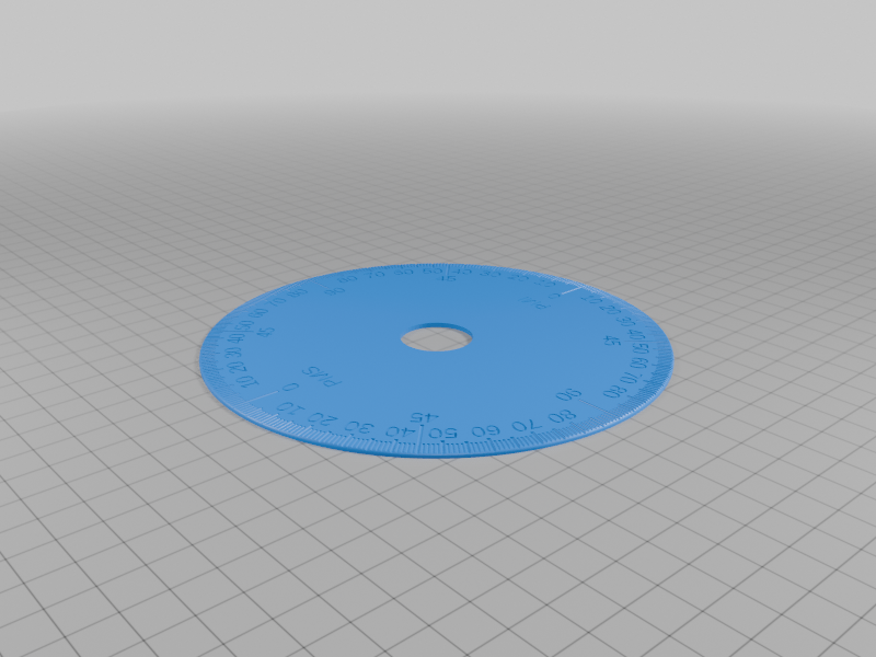 TDC Timing disk