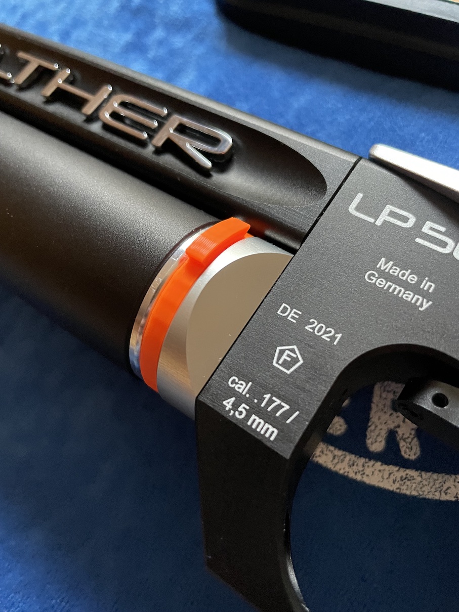 Air pistol locking ring (Walther)