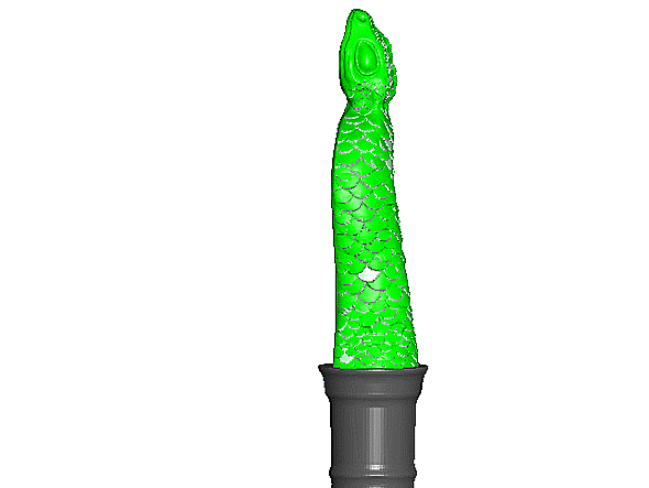 Snake Topper ($7 Cane/Walking Hiking Sticks)