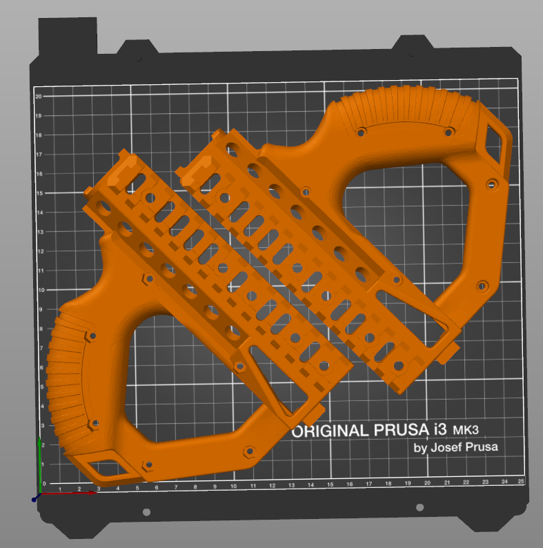 AK74 Railed Hera CQR Grip (printability tweaks)