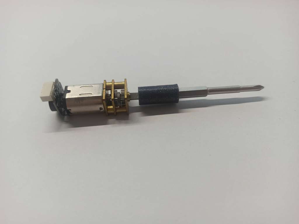 Bit to motor shaft adapter