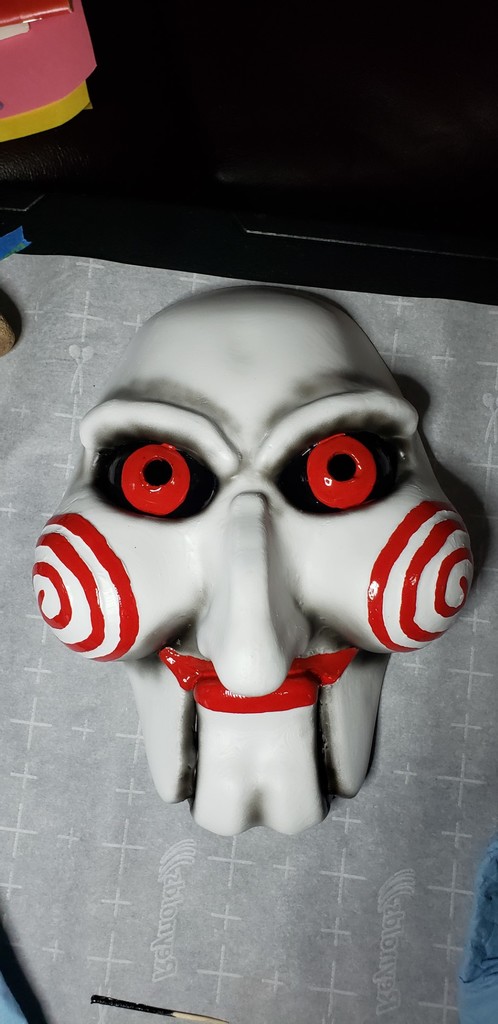 Billy The Doll From Saw/Jigsaw - Mask!