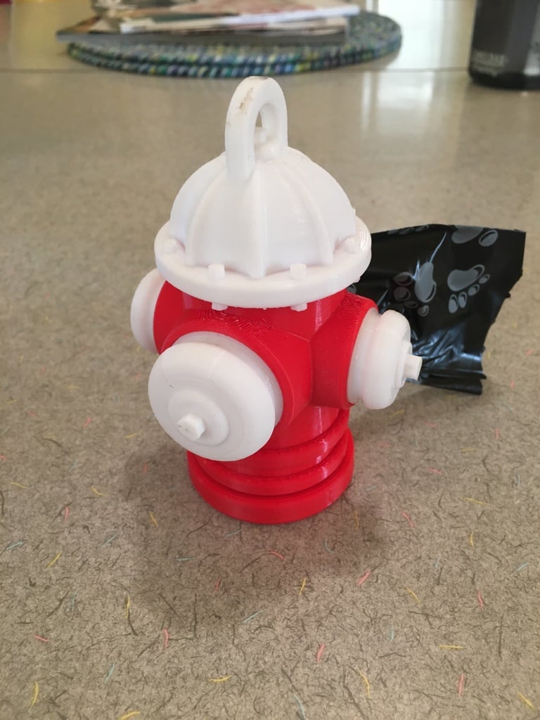 Fire Hydrant Dog Bag Dispenser