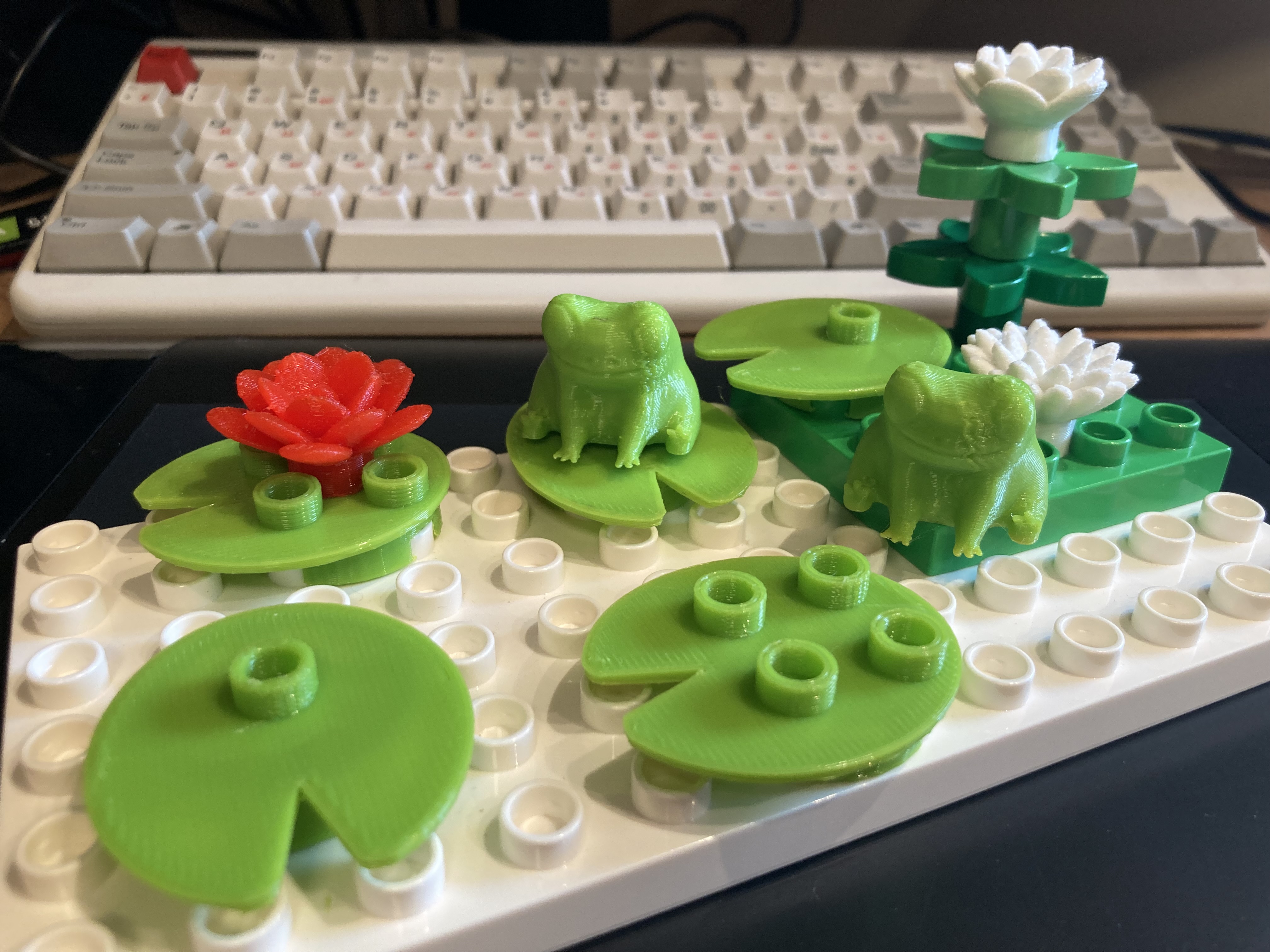 Water lily leaf (for Lego Duplo)