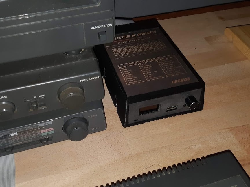 Amstrad 3" External Drive Deluxe - Gotek comp.