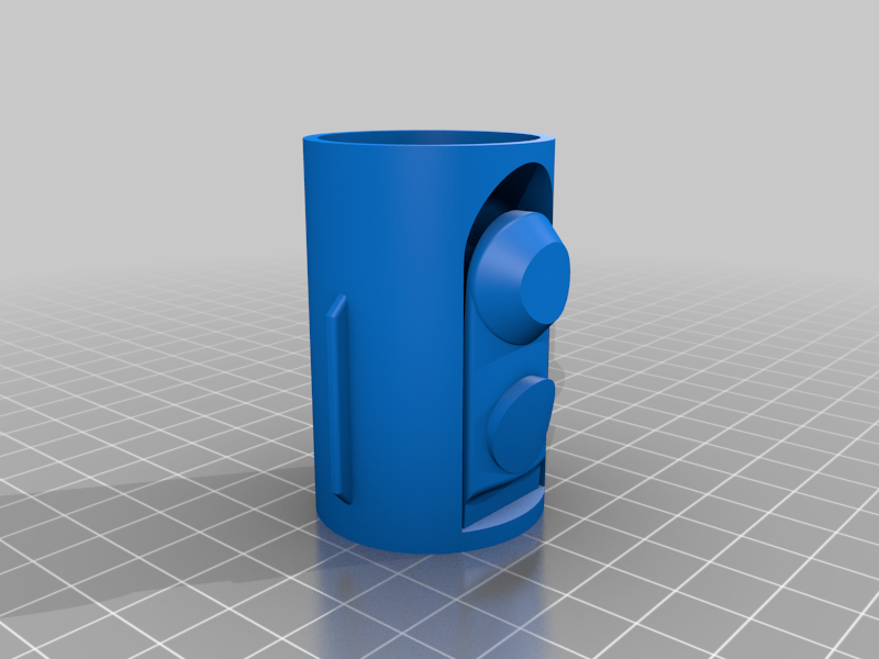 Adapter base for Dyson vacuums (V8, V10, V11) with springy quick release