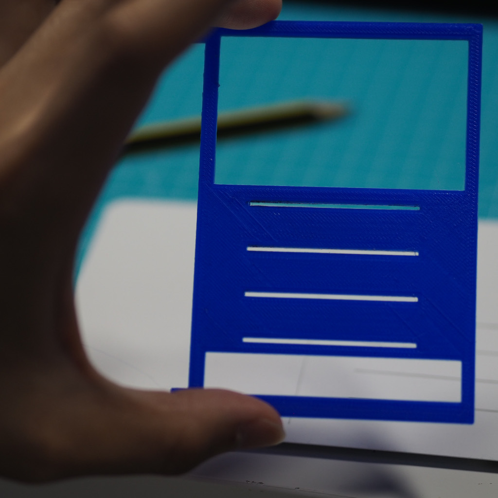Postcard Template Ruler