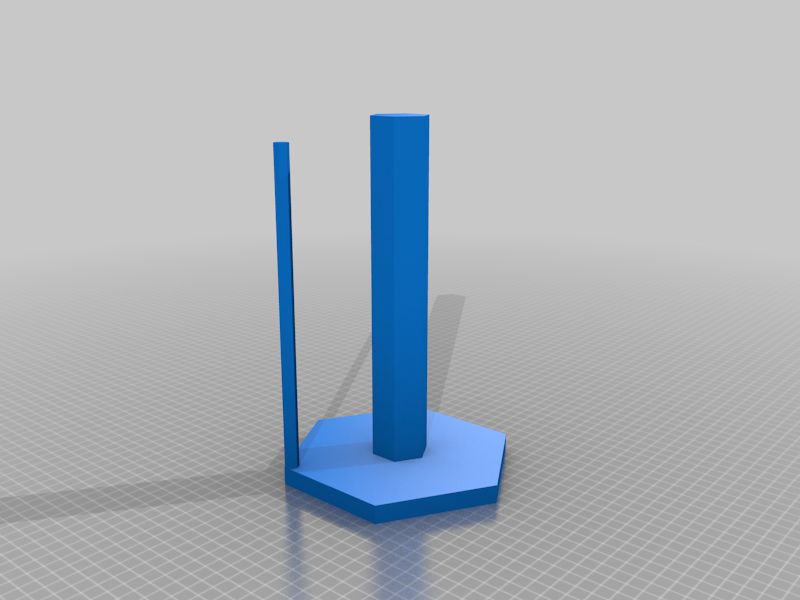 Simple, Modern, Hexagonal Paper Towel Stand