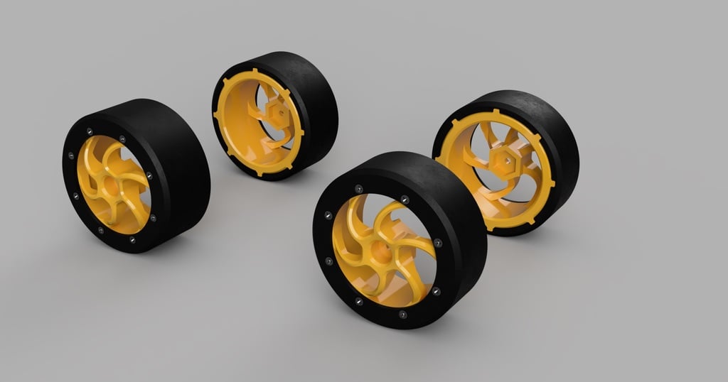 Drift rim and tire WLToys 144001