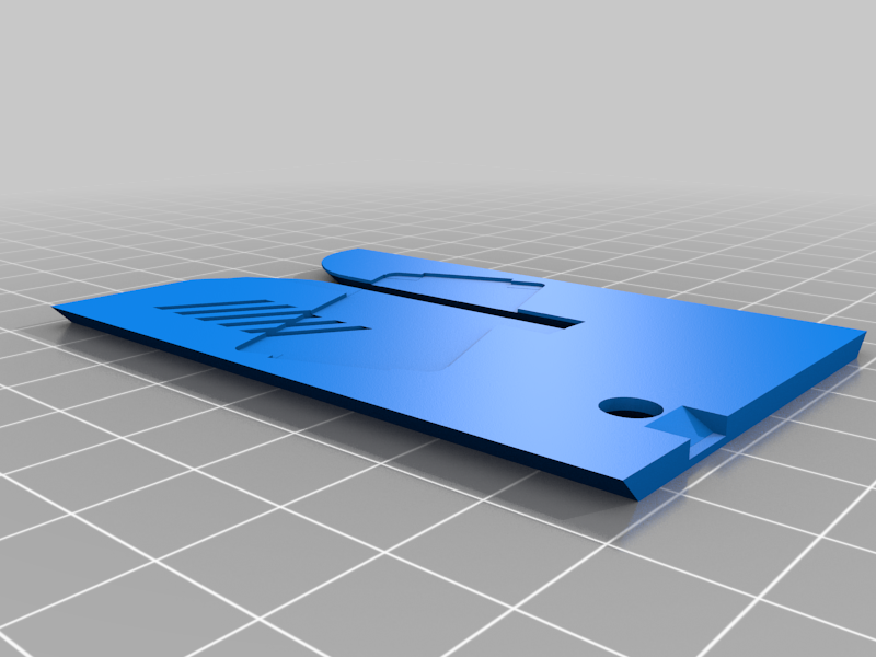 Paper Cutter insert for Double Edge Razor Blades