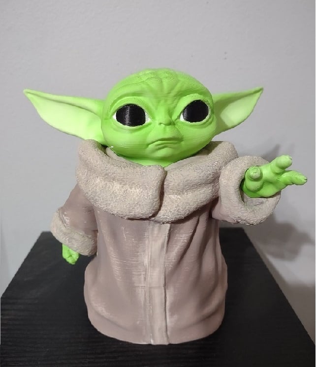 Baby Yoda ( Grogu ) Easy Print