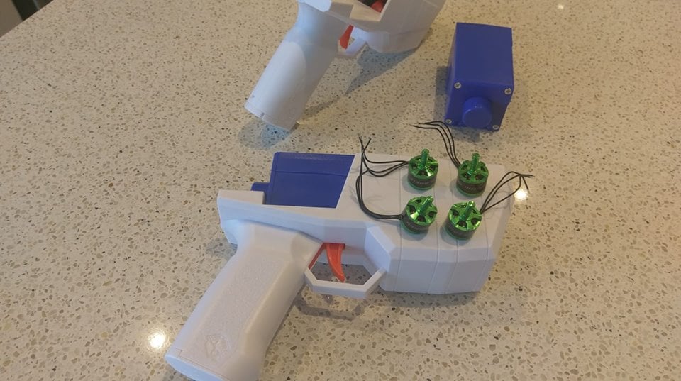 Brushless Dual Stage Worker Hurricane Cage + Flywheels