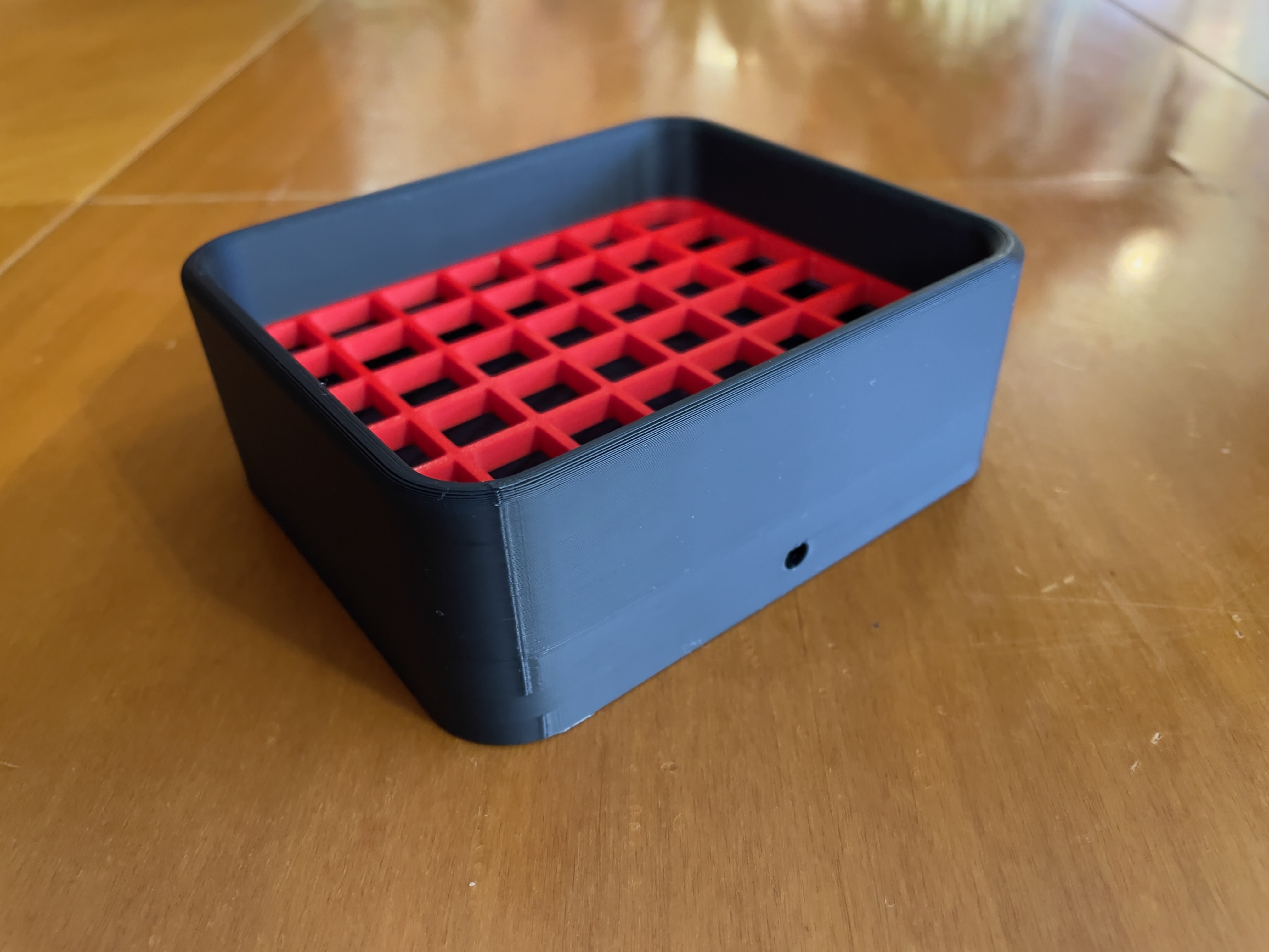 Kitchen and Bathroom Caddy: Sponge-Soap Holder with Drainage