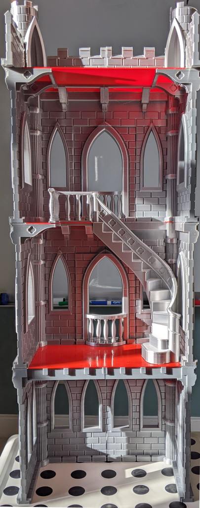 Connectors and floors for MakerBot Fairytale Castle Playset