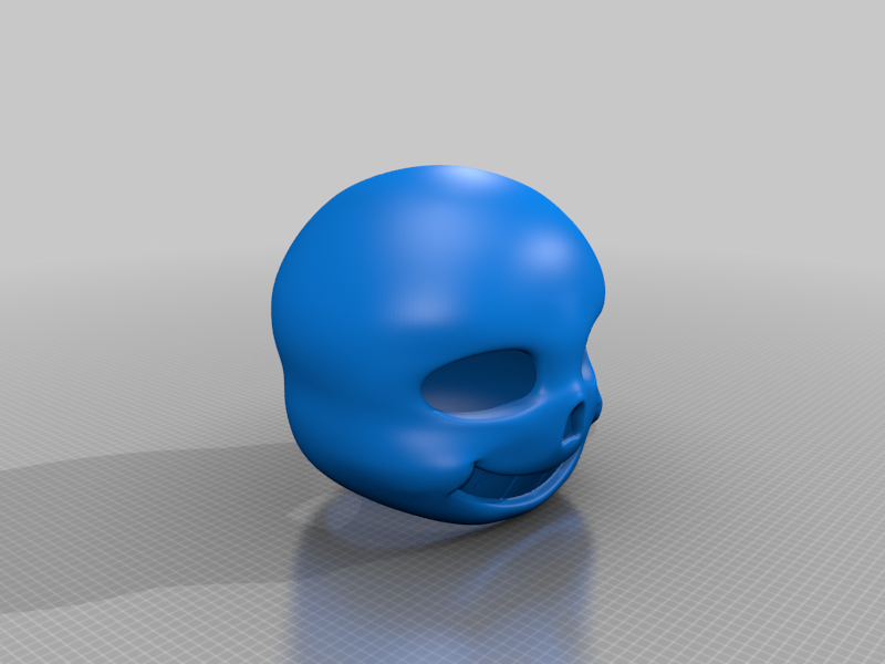 Sans Mask Remixed - Cut out mouth and nose